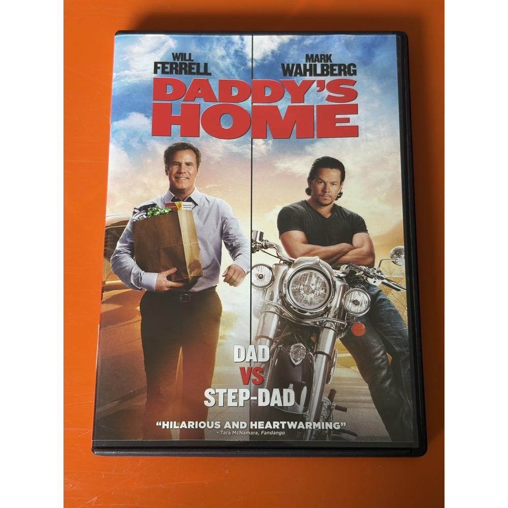 Daddy's Home (DVD, 2016, Widescreen) Will Ferrell Mark Wahlberg Comedy Movie